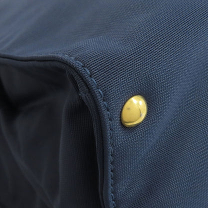 MIUMIU logo Tote Bag Nylon Ladies [Used]