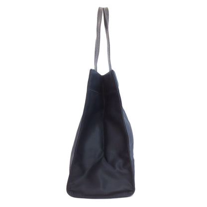 MIUMIU logo Tote Bag Nylon Ladies [Used]