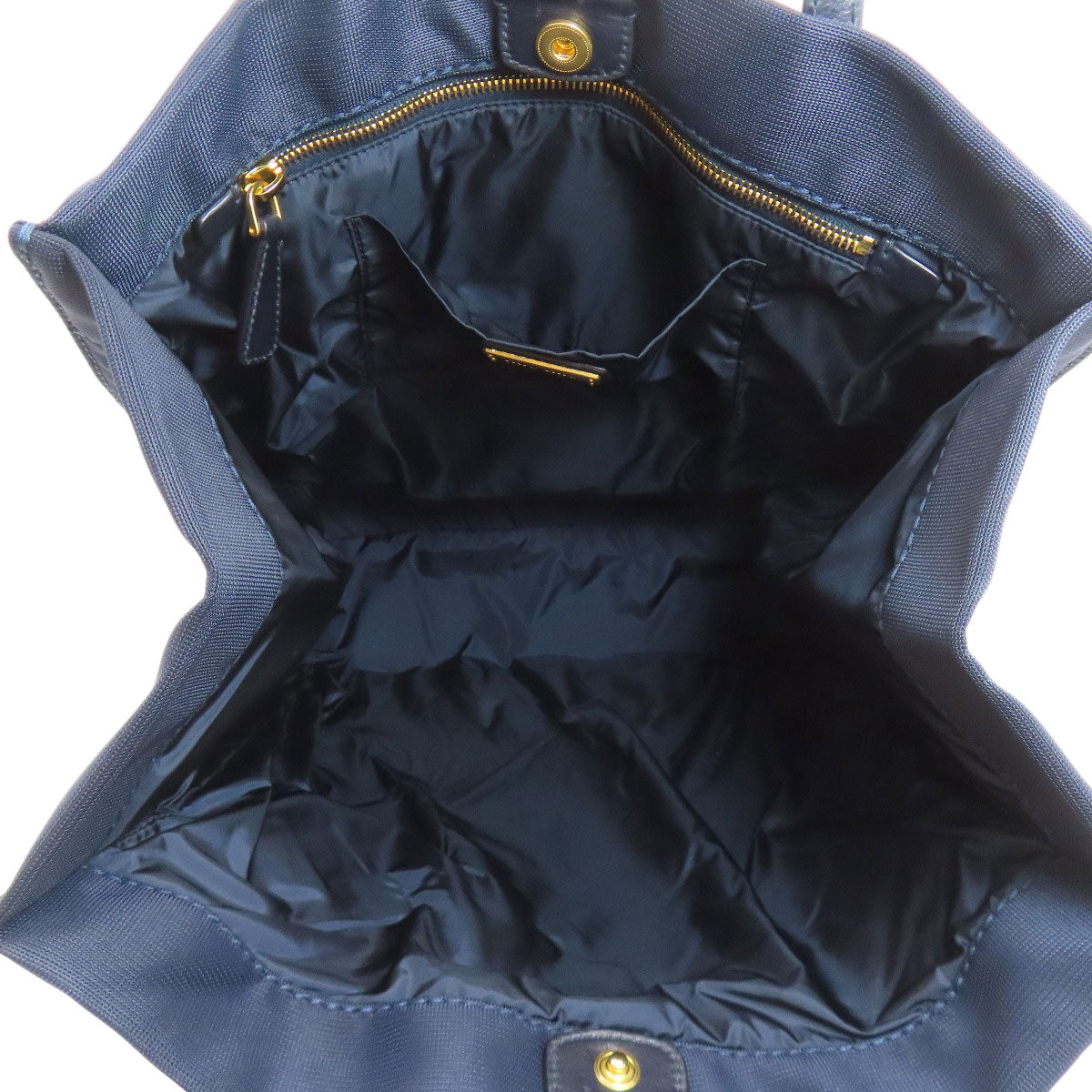 MIUMIU logo Tote Bag Nylon Ladies [Used]