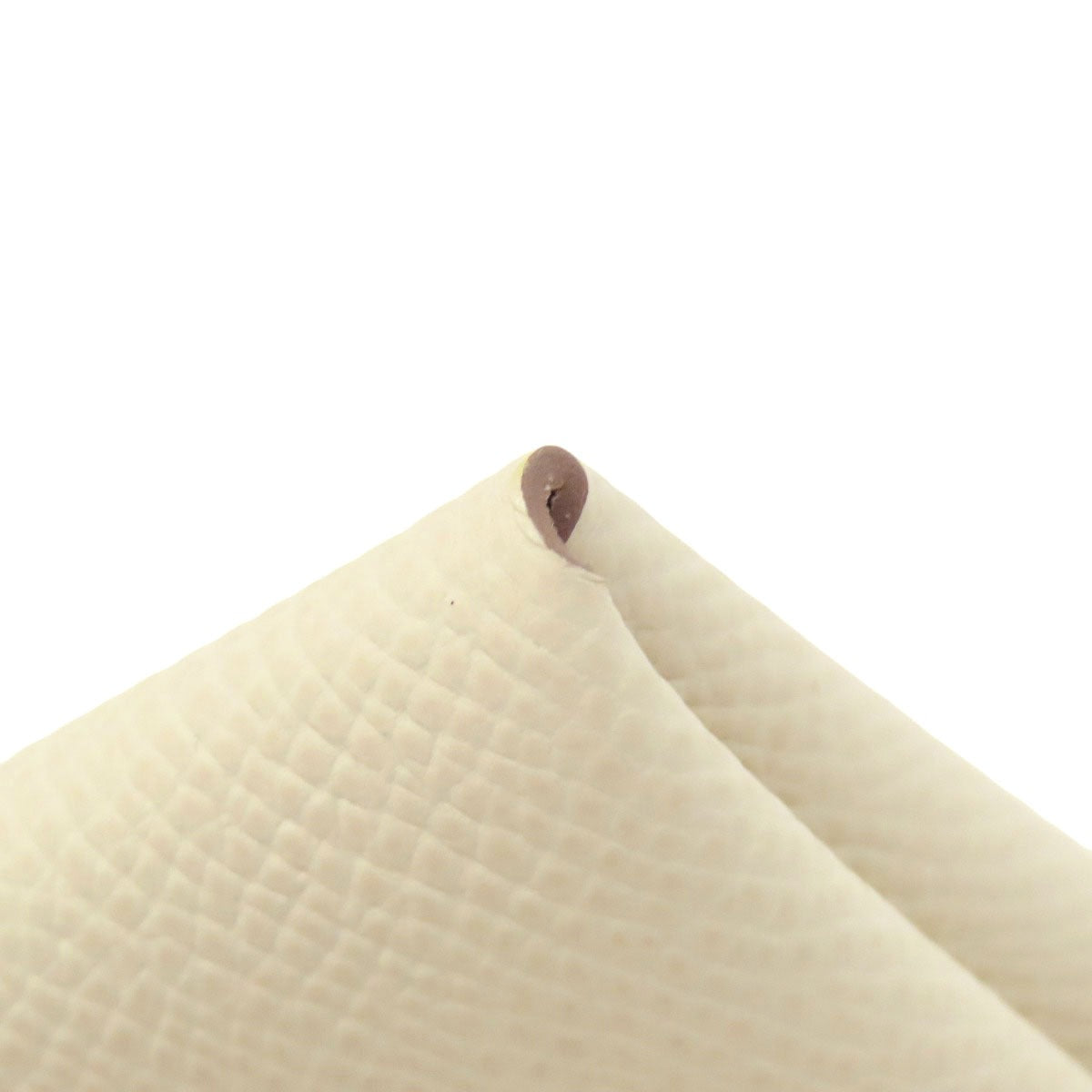 HERMES Calvi Duo Cre SilverHardware Card Case Epsom Ladies [Used]