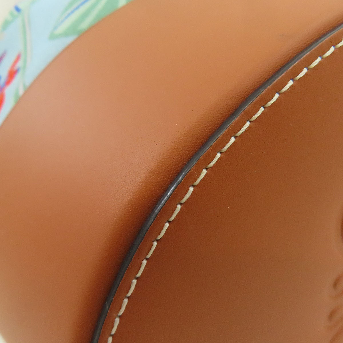 LOEWE Paula's Ibiza Balloon Bag 2-Way Shoulder Bag Canvas CalfLadies [Used]