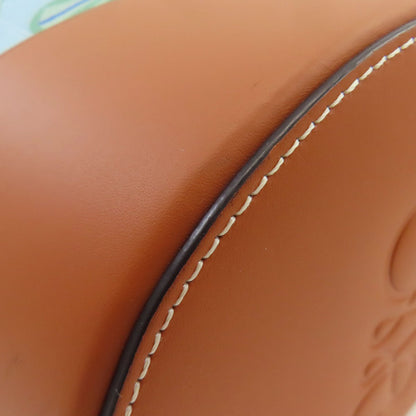 LOEWE Paula's Ibiza Balloon Bag 2-Way Shoulder Bag Canvas CalfLadies [Used]