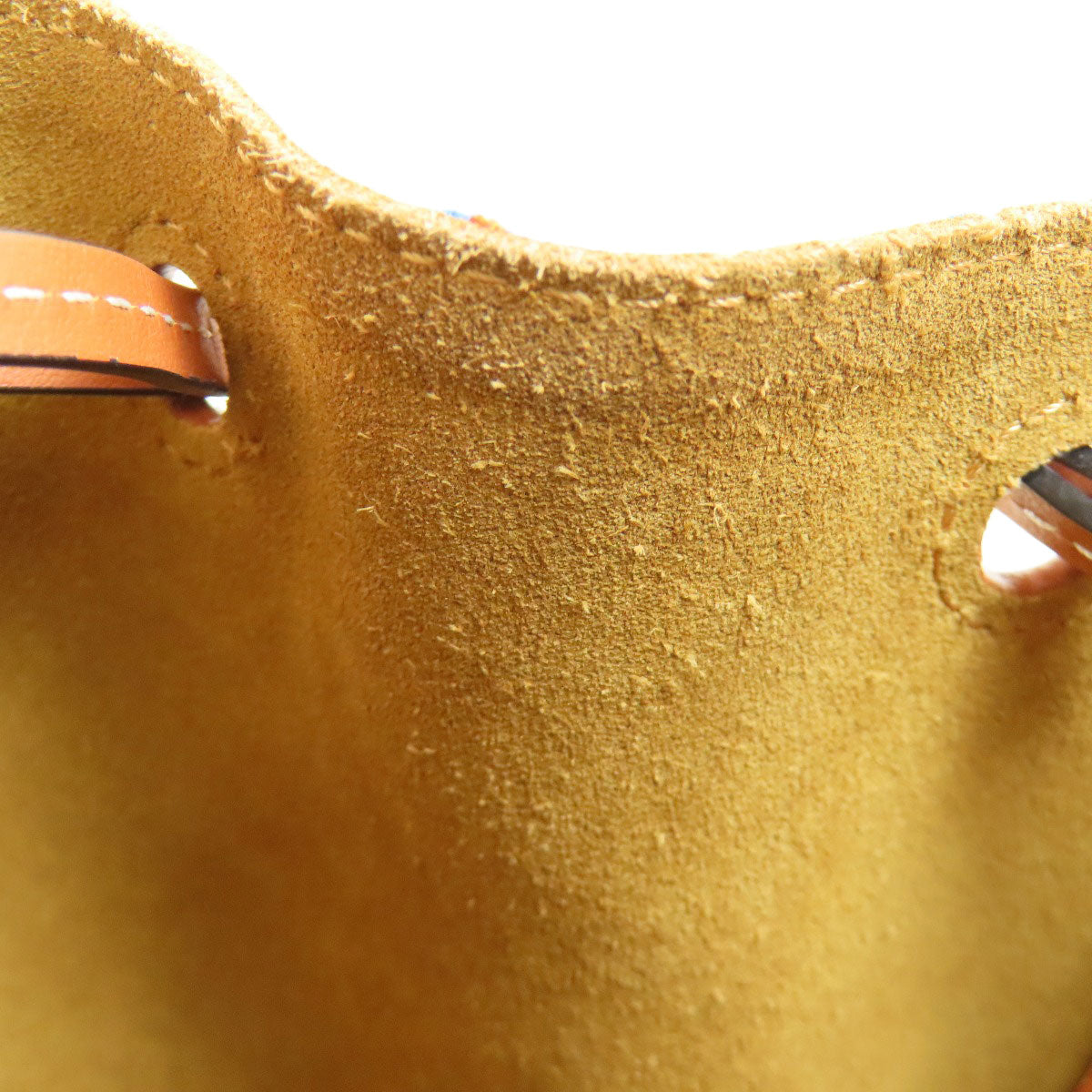 LOEWE Paula's Ibiza Balloon Bag 2-Way Shoulder Bag Canvas CalfLadies [Used]