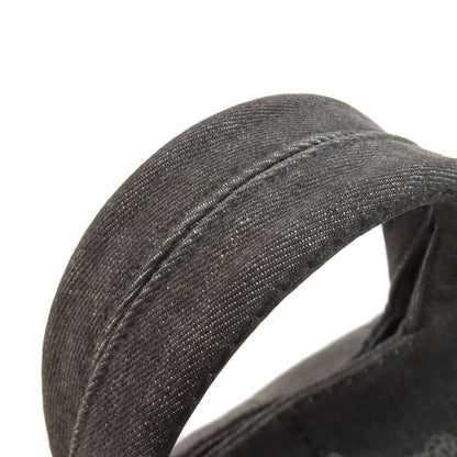 PRADA 1BG642 Canapa 2WAY Handbag Denim Ladies [Used]