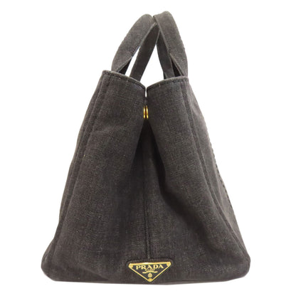 PRADA 1BG642 Canapa 2WAY Handbag Denim Ladies [Used]