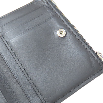 LOEWE Bicolor Anagram Bifold Wallet with Coin Pocket Calf Ladies [Used]