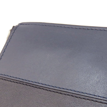 LOEWE Bicolor Anagram Bifold Wallet with Coin Pocket Calf Ladies [Used]