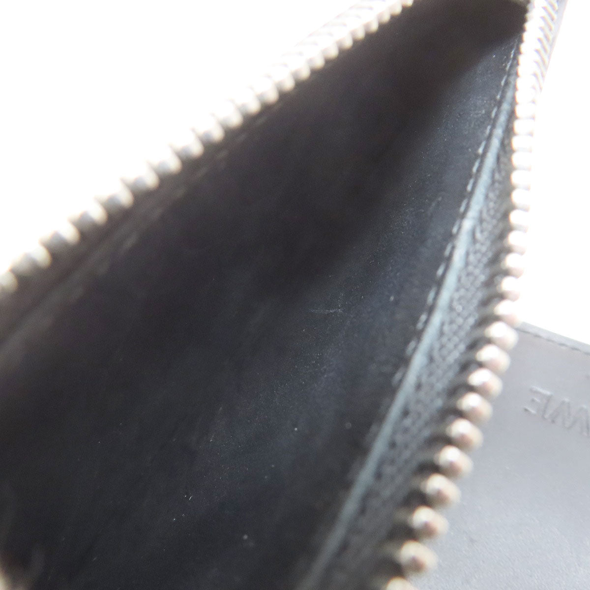 LOEWE Bicolor Anagram Bifold Wallet with Coin Pocket Calf Ladies [Used]