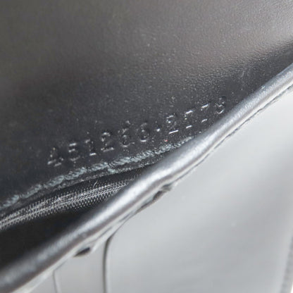 GUCCI 451266 GG Supreme Snake Print Bifold Wallet with Coin Pocket PVC mens [Used]