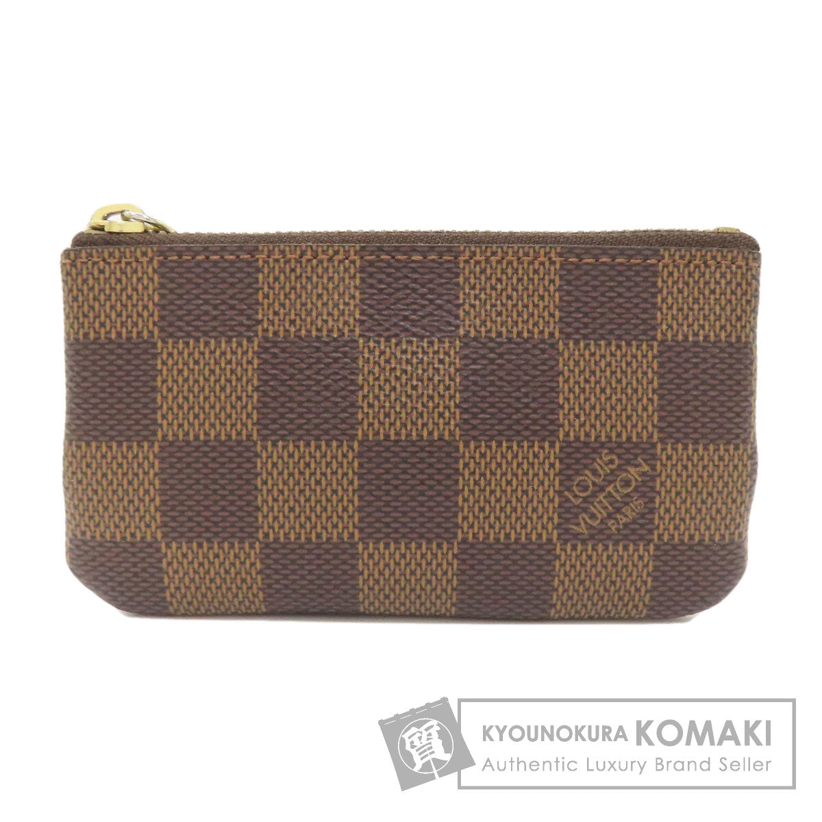 LOUIS VUITTON N62658 Pochette Kle key holder Damier canvas Ladies [Used]