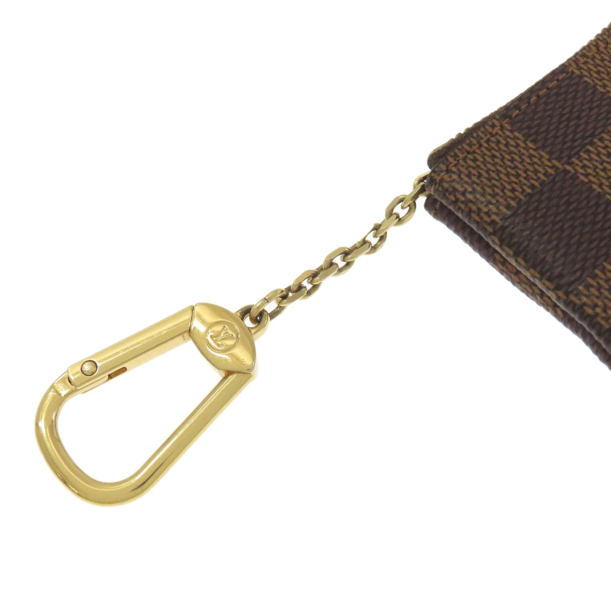 LOUIS VUITTON N62658 Pochette Kle key holder Damier canvas Ladies [Used]