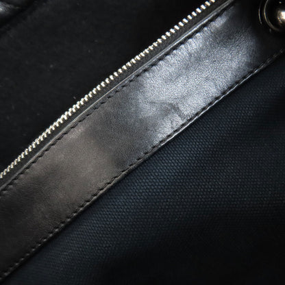 CHANEL Sports Line COCO Mark SilverHardware Handbag Felt CalfLadies [Used]