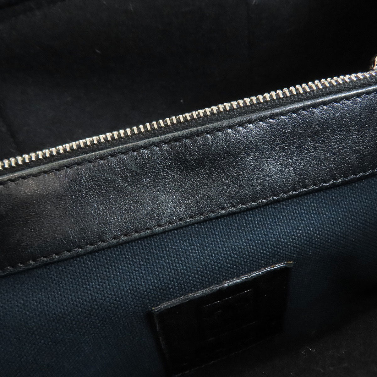 CHANEL Sports Line COCO Mark SilverHardware Handbag Felt CalfLadies [Used]