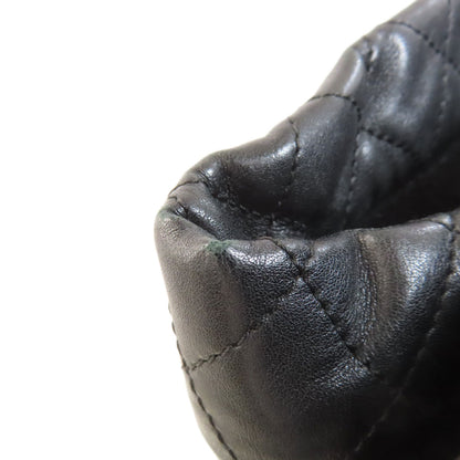 CHANEL Sports Line COCO Mark SilverHardware Handbag Felt CalfLadies [Used]