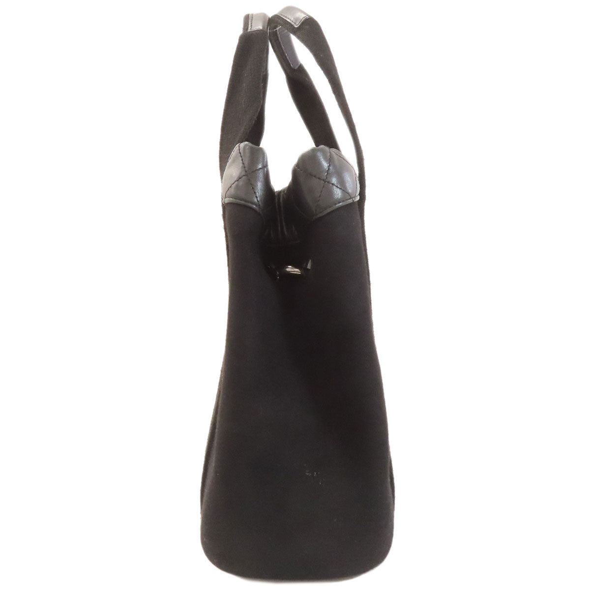 CHANEL Sports Line COCO Mark SilverHardware Handbag Felt CalfLadies [Used]