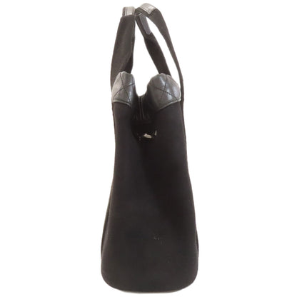 CHANEL Sports Line COCO Mark SilverHardware Handbag Felt CalfLadies [Used]