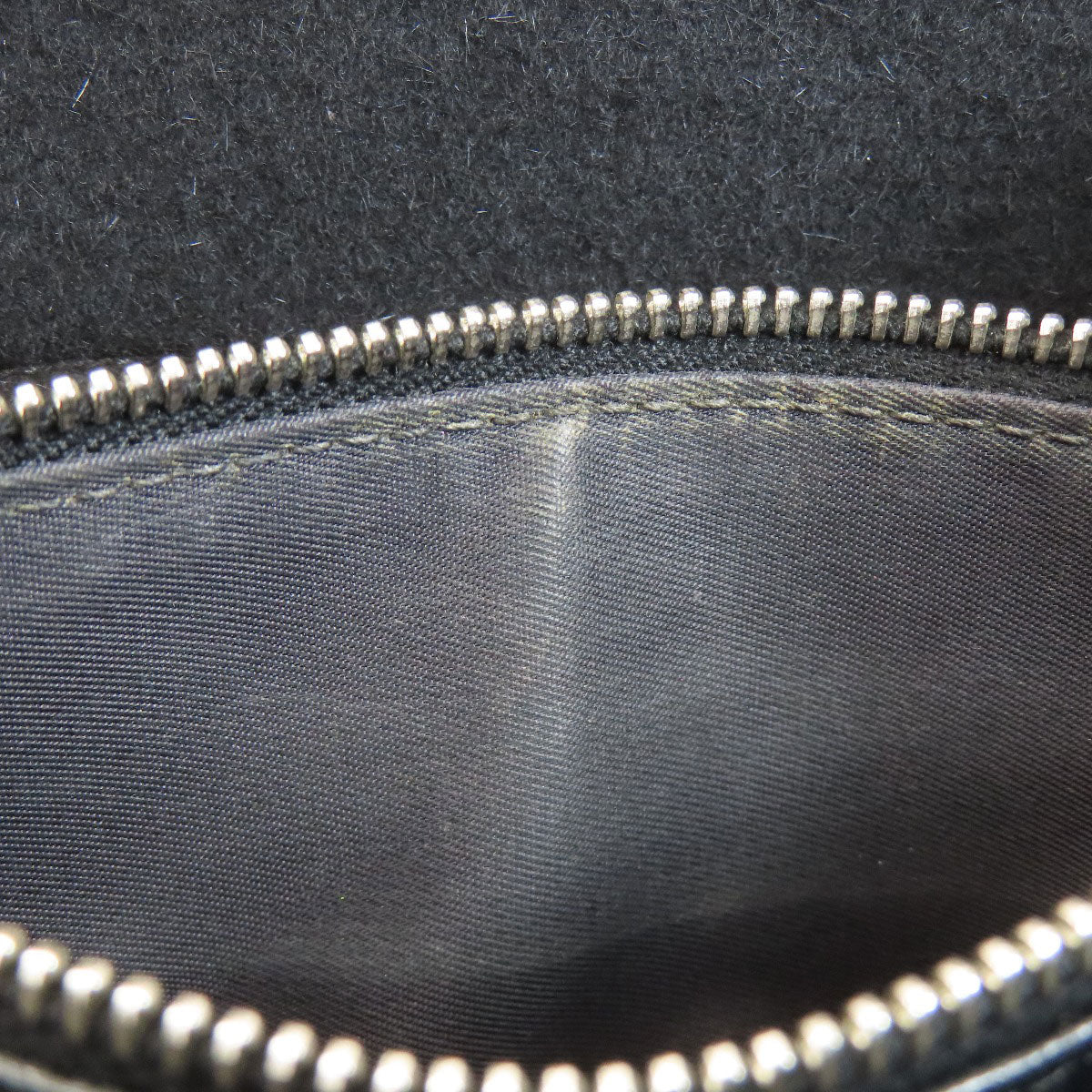 CHANEL Sports Line COCO Mark SilverHardware Handbag Felt CalfLadies [Used]