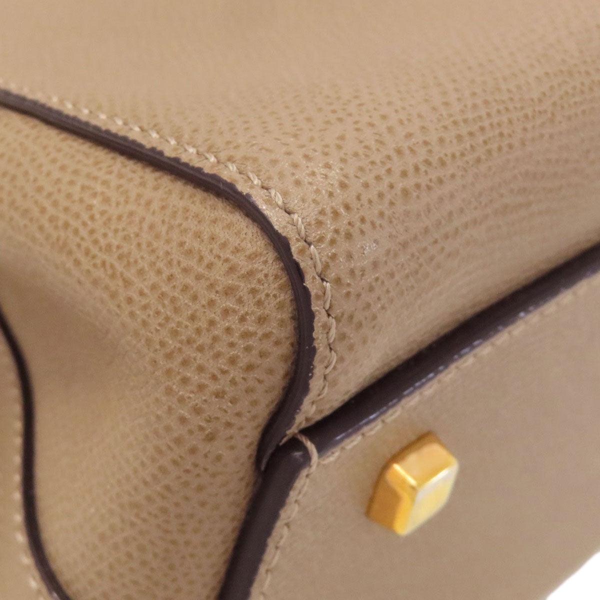 Valextra Triennale Handbag Calf Ladies [Used]