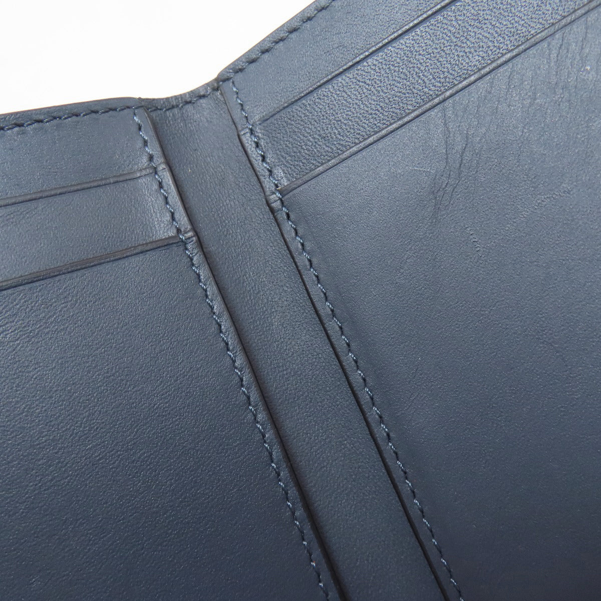 LOEWE Compact Wallet Anagram Bifold Wallet with Coin Pocket Leather Ladies [Used]