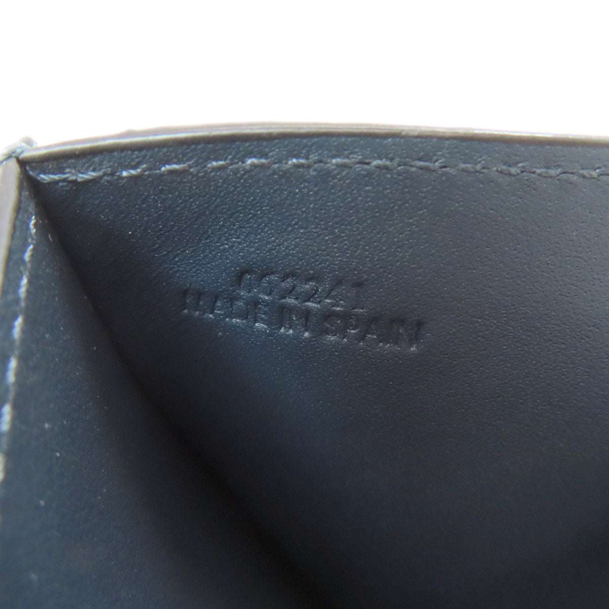 LOEWE Compact Wallet Anagram Bifold Wallet with Coin Pocket Leather Ladies [Used]