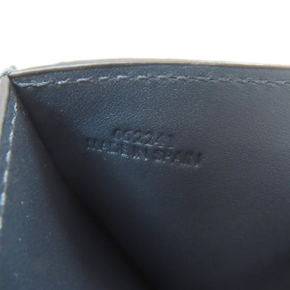 LOEWE Compact Wallet Anagram Bifold Wallet with Coin Pocket Leather Ladies [Used]
