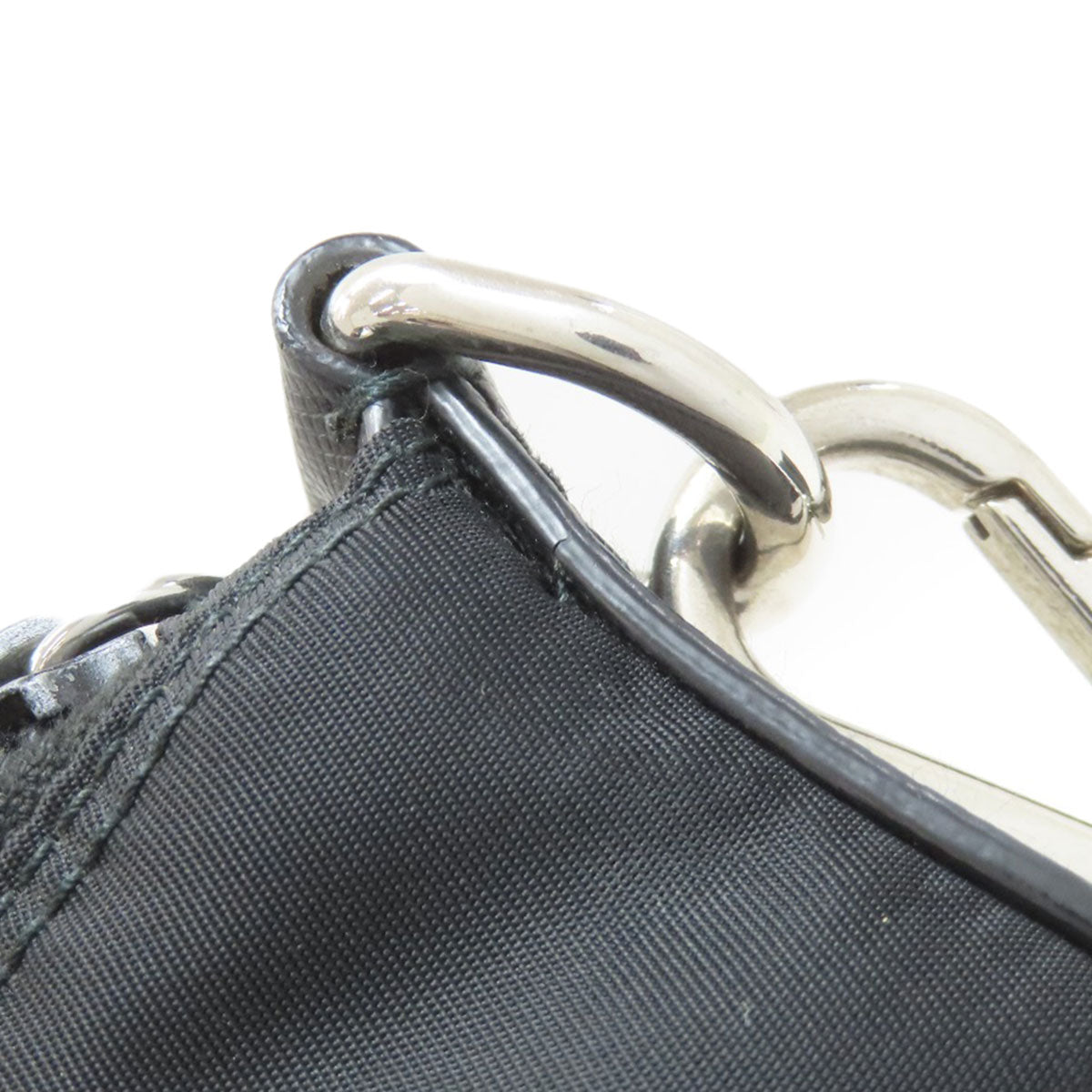 PRADA Logo Hardware Shoulder Bag Nylon Ladies [Used]