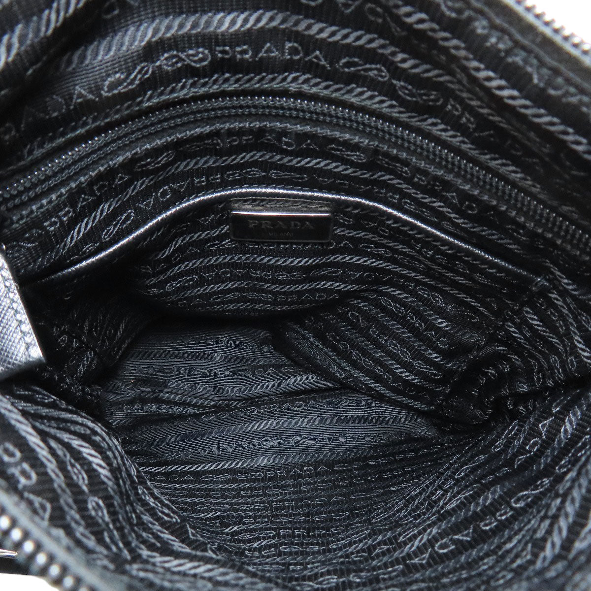 PRADA Logo Hardware Shoulder Bag Nylon Ladies [Used]