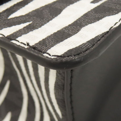 Michael Kors ChainShoulder MK Signature Zebra Pattern Shoulder Bag PVC Ladies [Used]