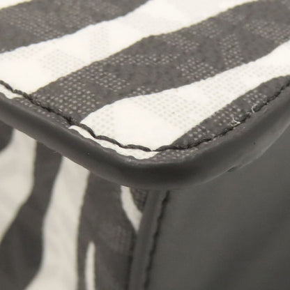 Michael Kors ChainShoulder MK Signature Zebra Pattern Shoulder Bag PVC Ladies [Used]