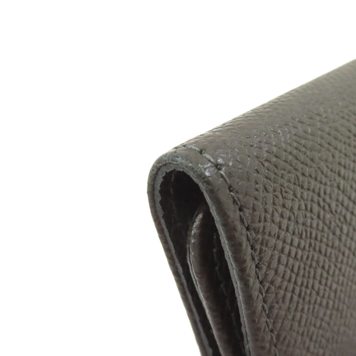 Dunhill logo key holder Leather mens [Used]