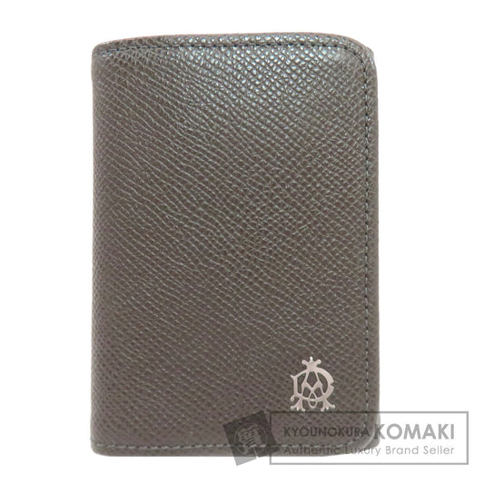 Dunhill logo key holder Leather mens [Used]