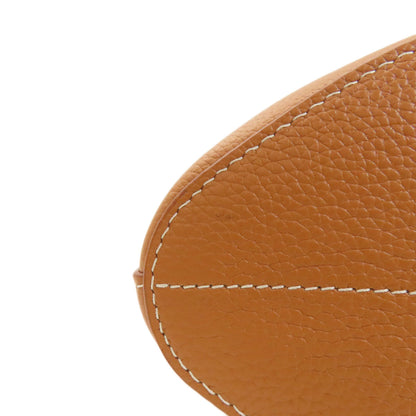 BURBERRY TB logo drawstring bag 2-way Handbag Leather Ladies [Used]