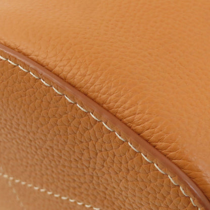 BURBERRY TB logo drawstring bag 2-way Handbag Leather Ladies [Used]