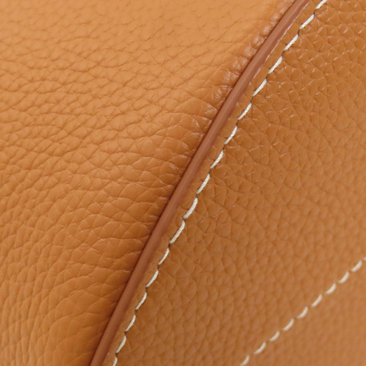 BURBERRY TB logo drawstring bag 2-way Handbag Leather Ladies [Used]