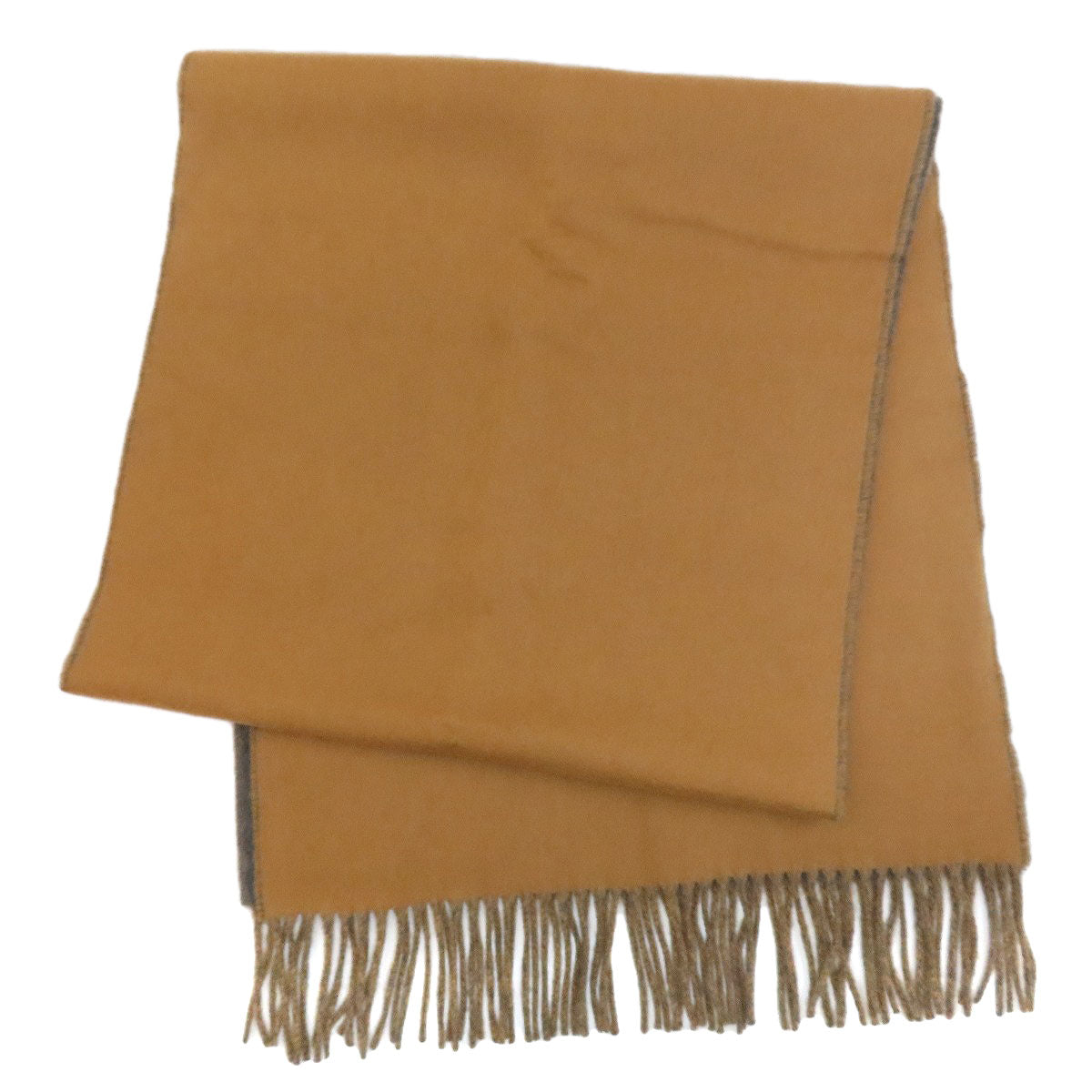 HERMES logo Scarf Cashmere Ladies [Used]