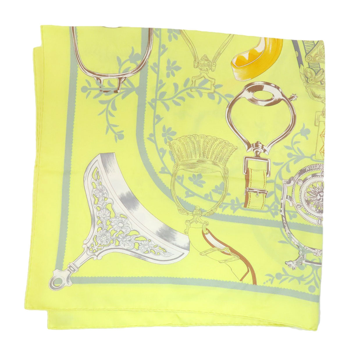 HERMES Carre90 Armor Scarf Silk Ladies [Used]