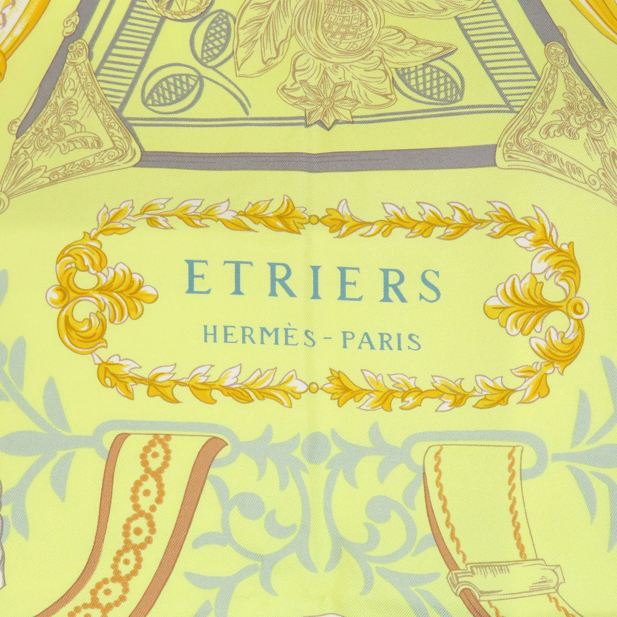 HERMES Carre90 Armor Scarf Silk Ladies [Used]