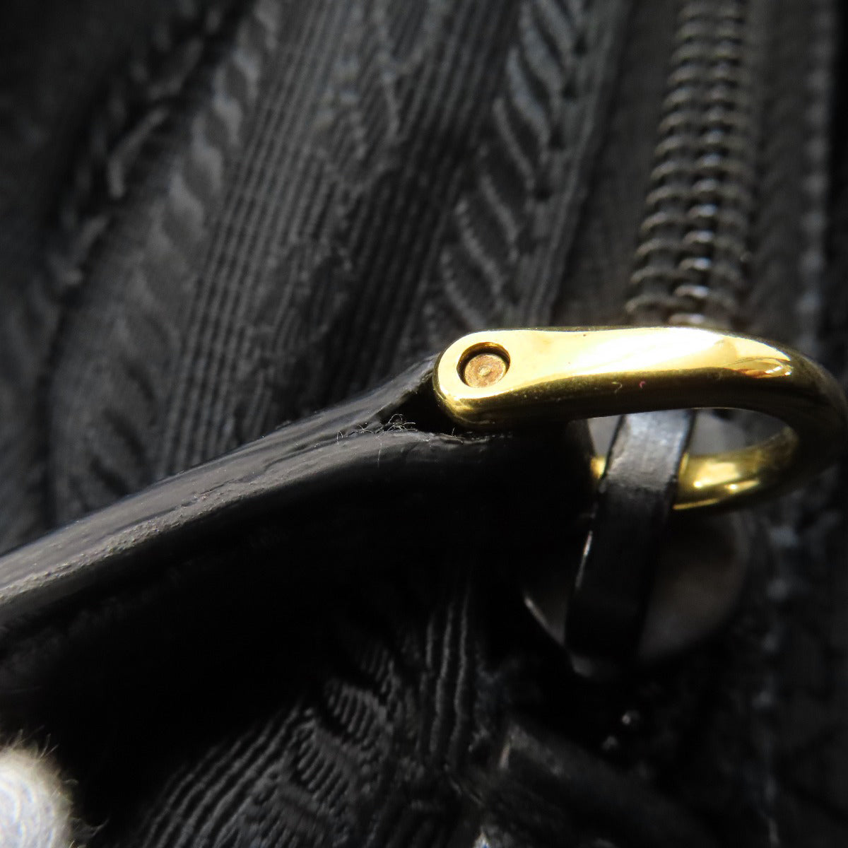 PRADA Fiocco LogoHardware Tote Bag Nylon Ladies [Used]