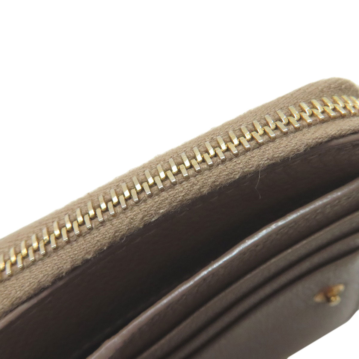YVES SAINT LAURENT Cassandra Bifold Wallet with Coin Pocket Leather Ladies [Used]