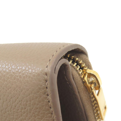 YVES SAINT LAURENT Cassandra Bifold Wallet with Coin Pocket Leather Ladies [Used]