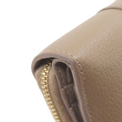 YVES SAINT LAURENT Cassandra Bifold Wallet with Coin Pocket Leather Ladies [Used]