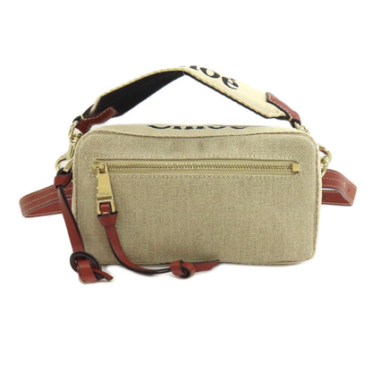 クロエ ウッディ ベルトバッグ ヒップバッグ・ウエストバッグ キャンバス レディース 【中古】【CHLOE】
