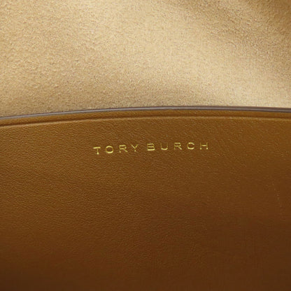 Tory Burch Petit Barrel TMonogram 2WAY Handbag Canvas LeatherLadies [Used]