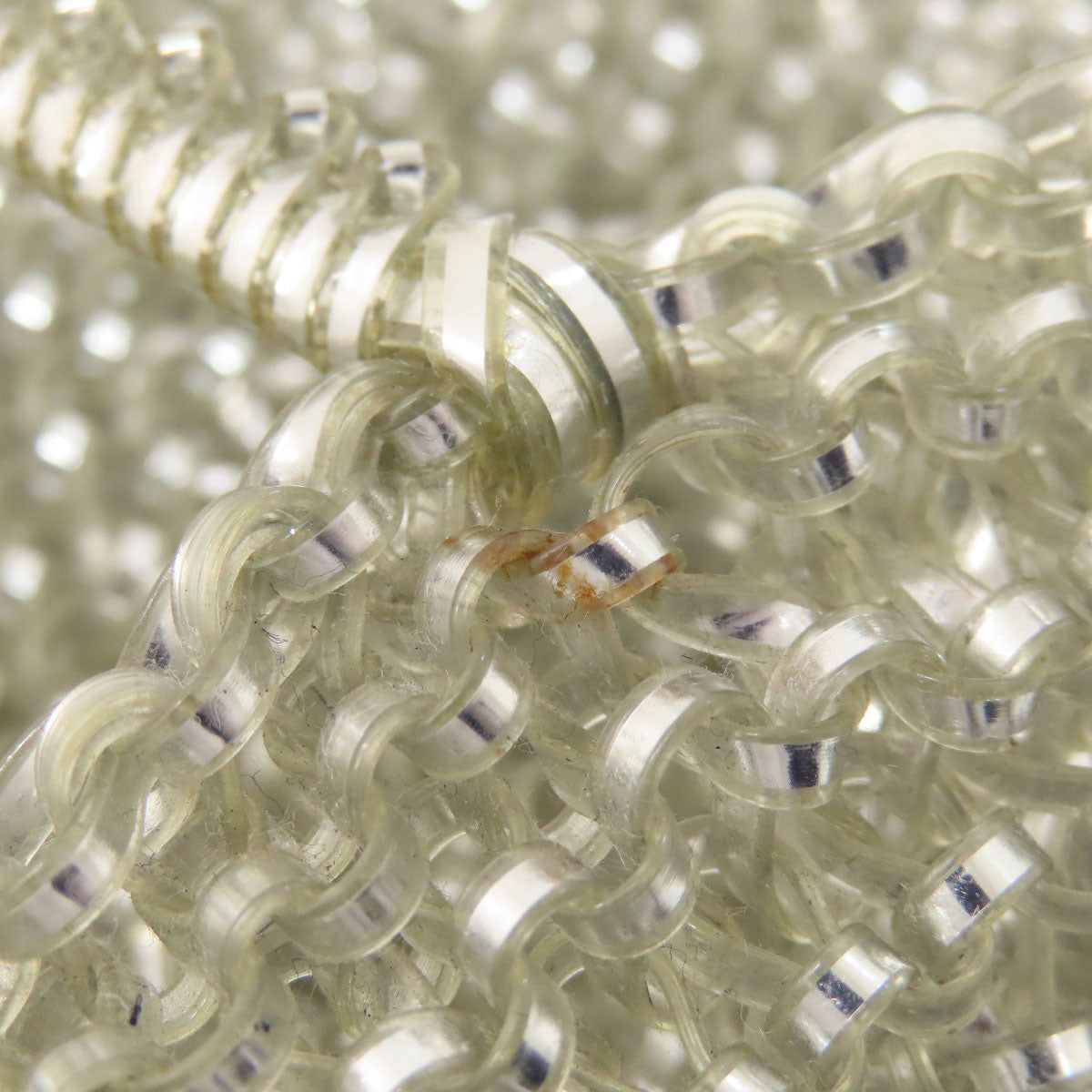 ANTEPRIMA Wire Bag Argento Handbag PVC Ladies [Used]