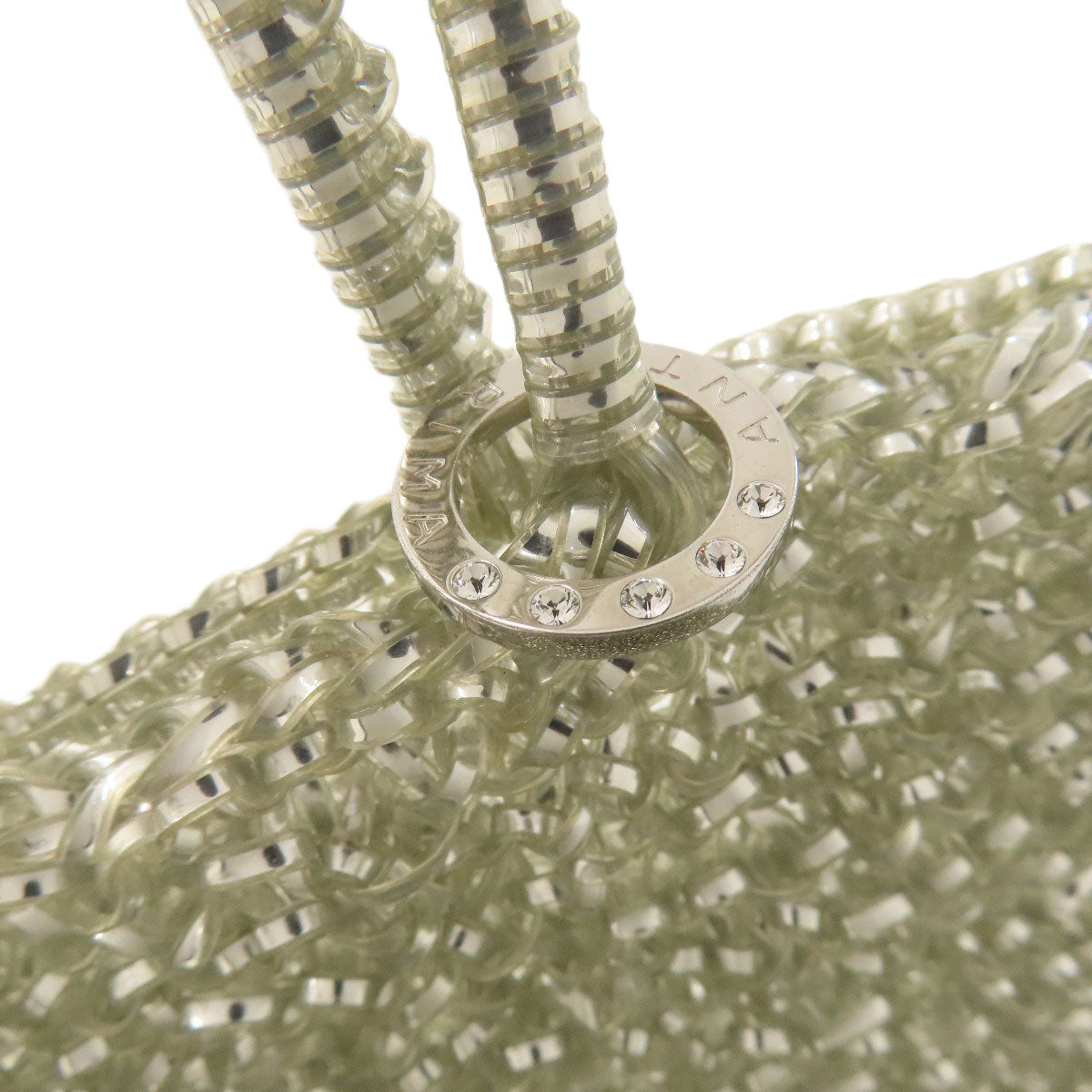 ANTEPRIMA Wire Bag Argento Handbag PVC Ladies [Used]