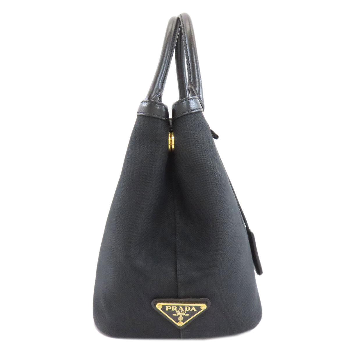 PRADA Fiocco 2WAY Handbag Canvas Ladies [Used]