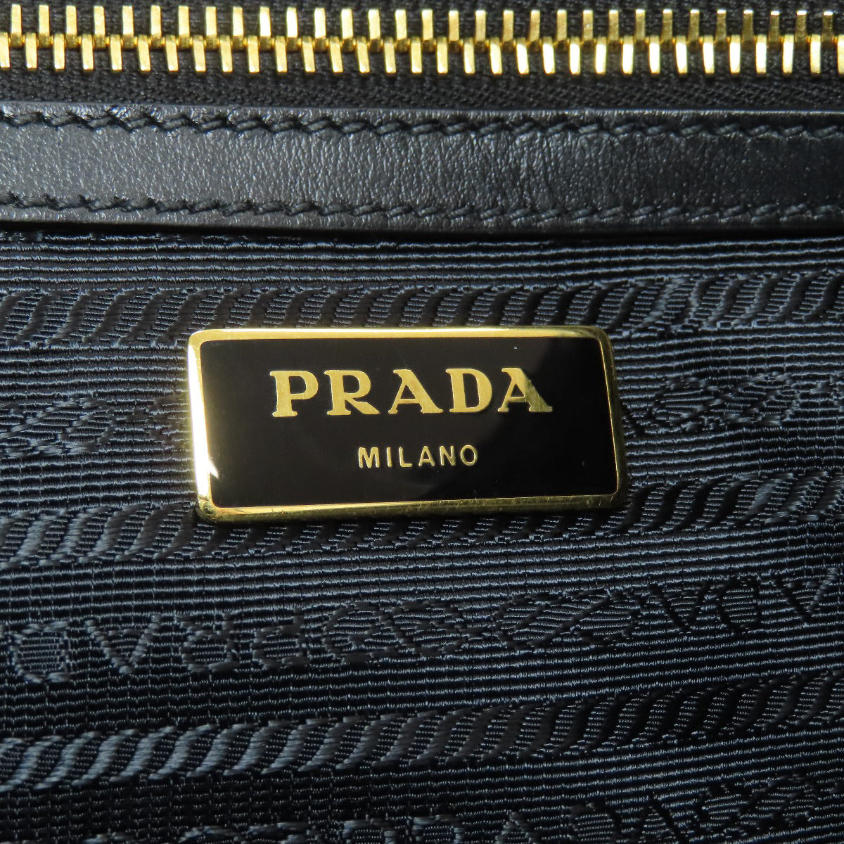 PRADA Fiocco 2WAY Handbag Canvas Ladies [Used]