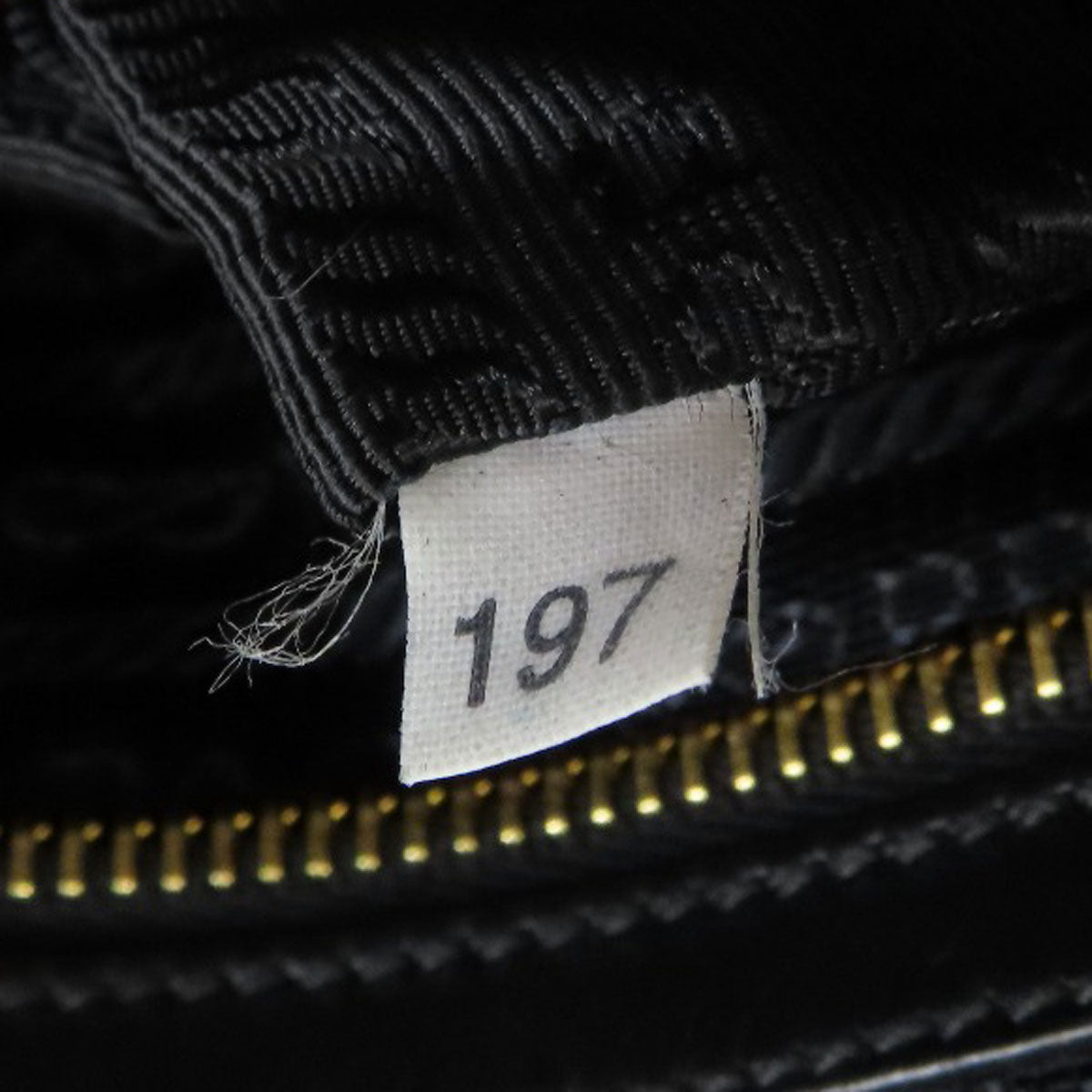 PRADA Fiocco 2WAY Handbag Canvas Ladies [Used]