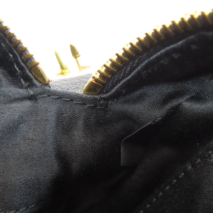 MIUMIU logo Shoulder Bag Leather Ladies [Used]