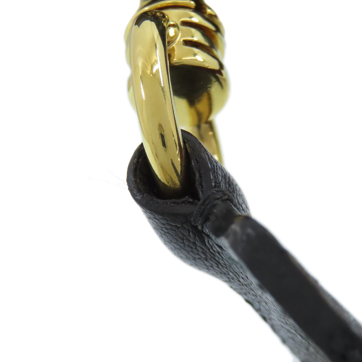 MIUMIU logo Shoulder Bag Leather Ladies [Used]